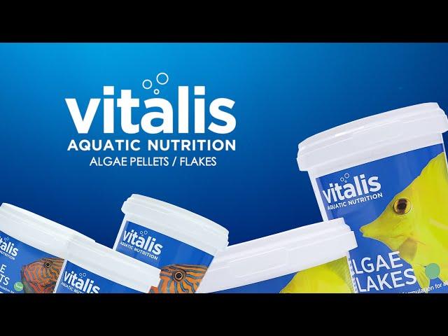 Algae Pellets & Flakes by Vitalis