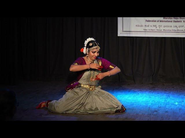 Bharatanatyam Recital by Kshamitha R Shastry