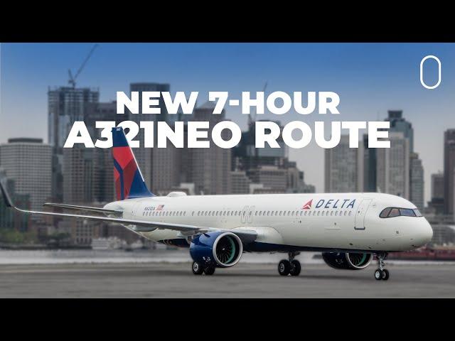 Delta Air Lines Set To Inaugurate Its Longest Airbus A321neo Route