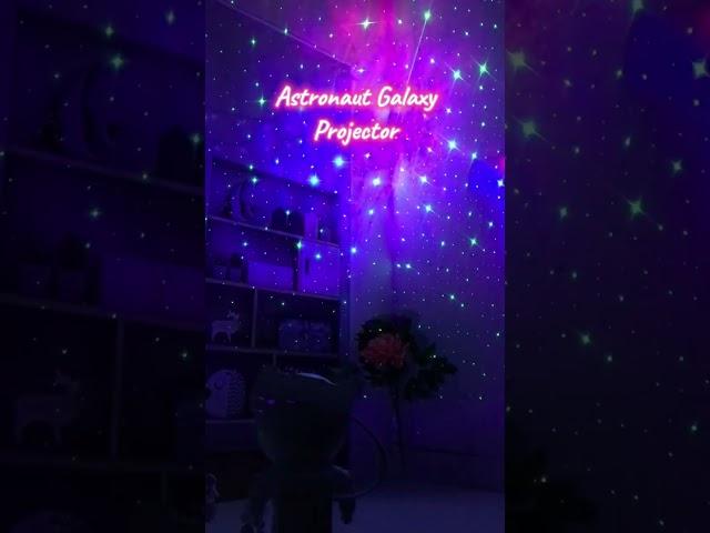 Astronaut Galaxy Projector LED Lamp #shopeehaul #shopee #shopeefinds