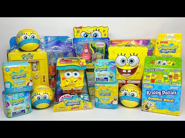 ASMR 35 Minutes SPONGEBOB SquarePants Oddly Satisfying Unboxing Toy Surprises!! No Talking