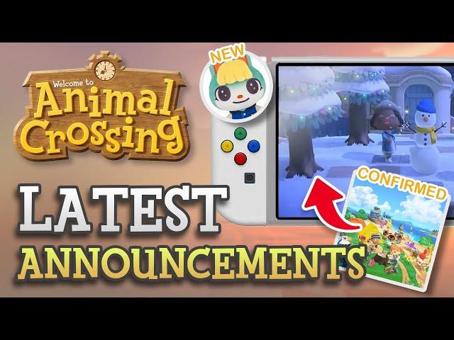 Animal Crossing LATEST News!