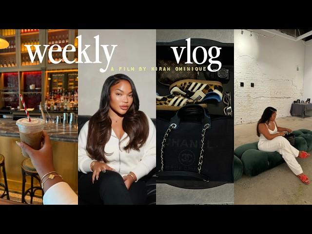 WEEKLY VLOG!: nothing is going right + coffee shops + date night + new hair + shopping haul & more