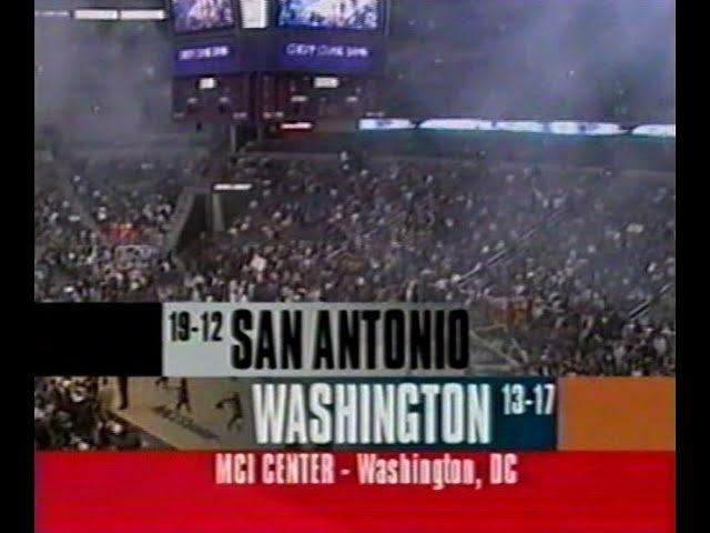 Spurs @ Wizards December 2002