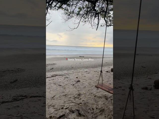 Santa Teresa, the most beautiful beach town in Costa Rica  #costarica #santateresa #travelvlog