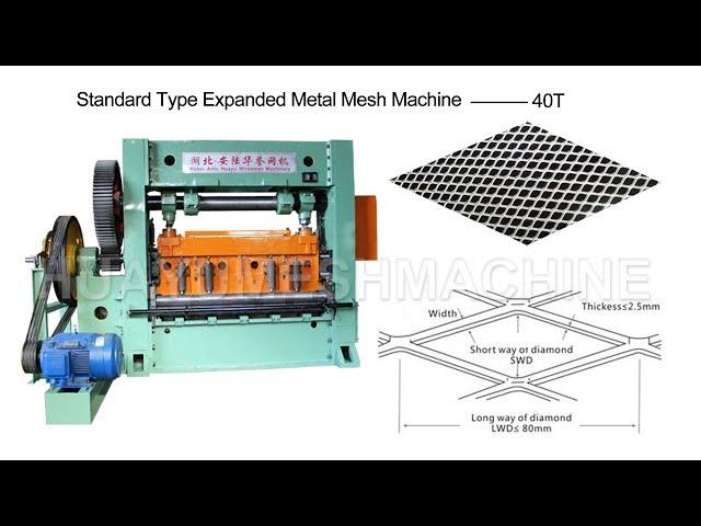 Standard Type Expanded Metal Mesh Machine