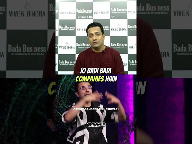 Sandeep Maheshwari Savage Reply To Vivek Bindra..! #sandeepmaheshwari #business #shortsfeed