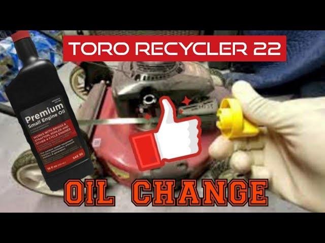 How Do I || Toro Recycler 22 Lawnmower ||#oilchange || #torolawnmower || #djmostyles
