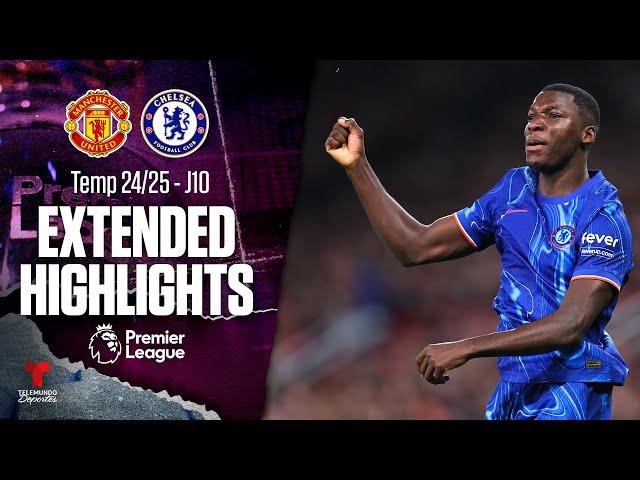 Manchester United vs. Chelsea | Highlights Premier League | Jornada 10 | Telemundo Deportes