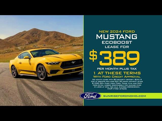 Exciting July Lease Deals at North Hollywood Ford!