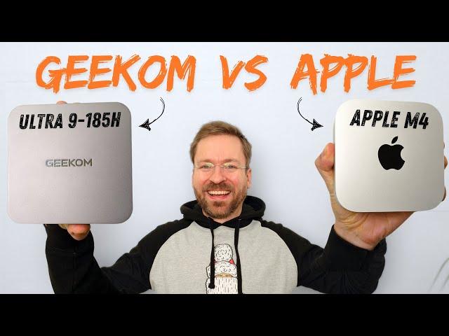 Apple Mac mini M4 VS GEEKOM GT1 Mega - Kampf der Zwerge moschuss.de