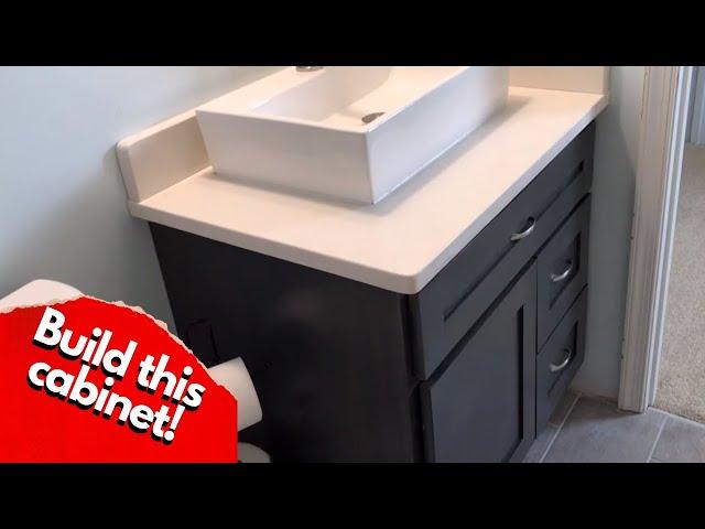 How to Build a Bathroom Cabinet | Step-by-Step Instructions