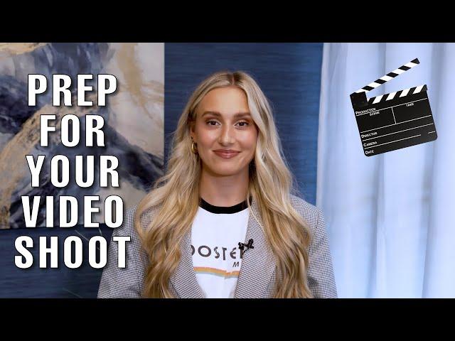 How To PREPARE For Your Video Shoot with Roosterfish Media! 