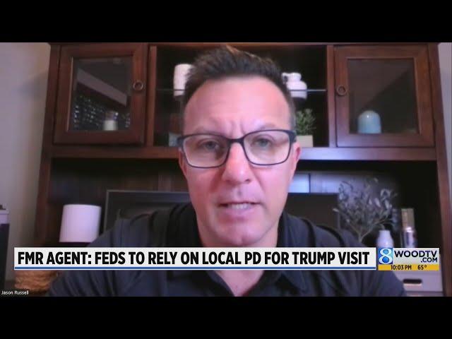 Former agent: Secret Service to rely on local police for Trump visit