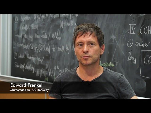 Edward Frenkel - Interview at Cirm