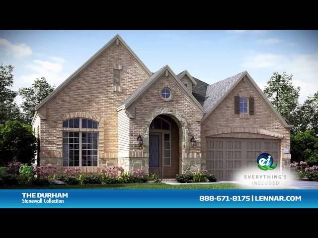 The Durham New Home Tour - Lennar Houston