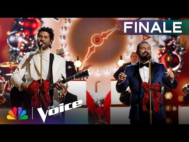 Dan + Shay Perform “Officially Christmas” | The Voice Finale | NBC