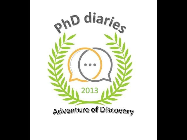 PhD Diaries first episode introductory video