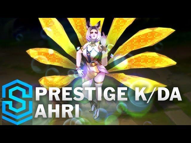 Prestige K/DA Ahri Skin Spotlight - Pre-Release - League of Legends