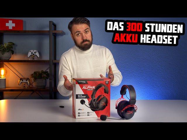 Einst das beste Headset jetzt auch kabellos mit 300 Stunden Akku? HyperX Alpha Wireless Headset