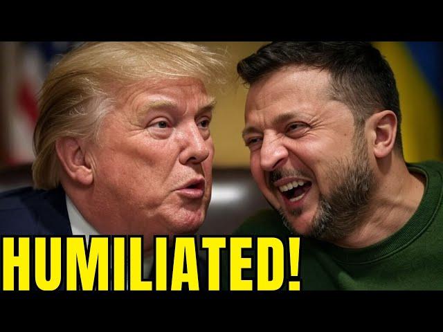 Zelensky Gets LAST-SECOND REVENGE on TRUMP 3 Minutes Ago!