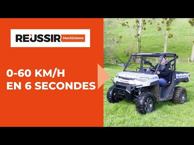 Essai Polaris Ranger Kinetic : un SSV électrique qui a la niaque