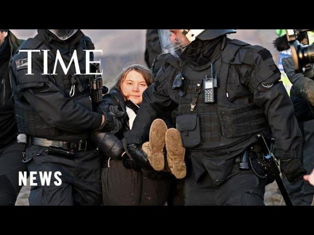 Greta Thunberg Detained in Germany as Police Crack Down on Coal Mine Protest