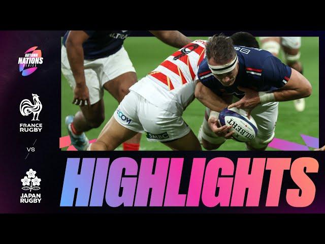 HIGHLIGHTS | FRANCE V JAPAN | AUTUMN NATIONS SERIES