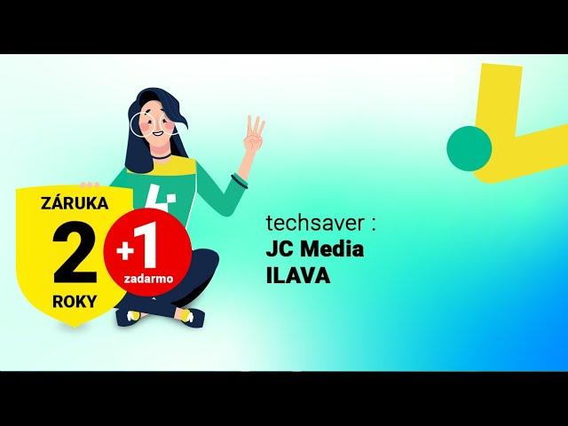 techsaver: jc media Ilava - záruka 2 + 1 rok zadarmo