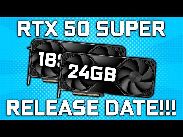 Finally - 5070 & 5080 Super Specs & Release Date