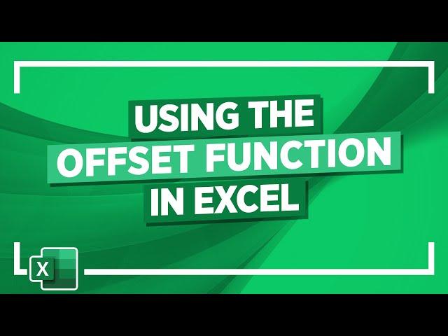 Excel Tutorial: Using the OFFSET Function in Excel