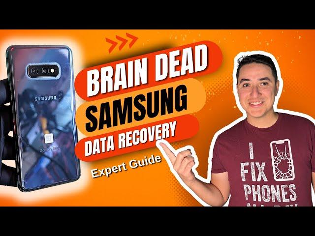 Samsung S10e Bootlooping & No Power Solution. How To Recover Data From a Phone With CPU Problems