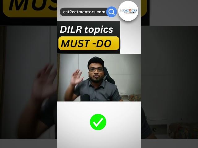 DILR 4 Must do topics || Don't miss out on these 4 most important topics in DILR to score high