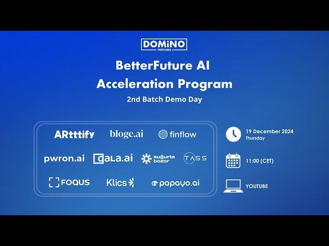 BetterFuture AI Acceleration Program - 2nd Batch Demo Day