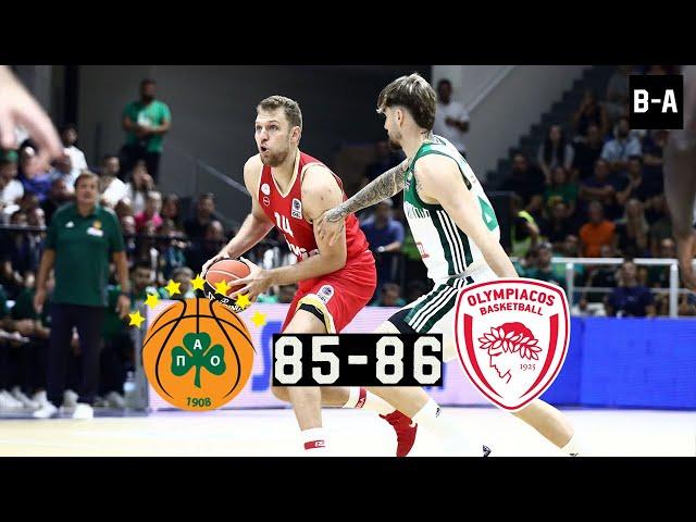 Panathinaikos - Olympiacos 85-86 | Full Highlights | Super Cup Final | 29.09.2024