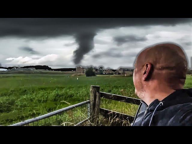 IS THIS A UK TORNADO Caught on Camera! | Storm Chasers UK