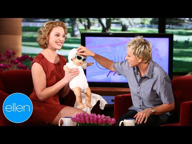 Katherine Heigl Announces Her First Baby | Season 7 Archive | Ellen