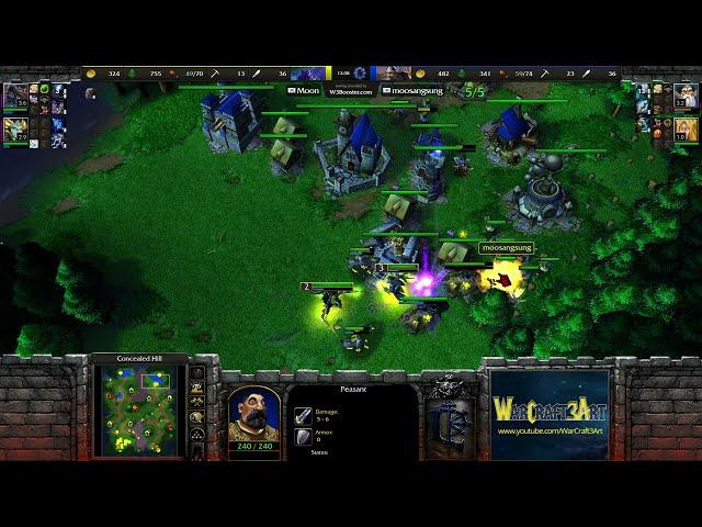 Moon(NE) vs Sok(HU) - Warcraft 3: Classic - RN7617