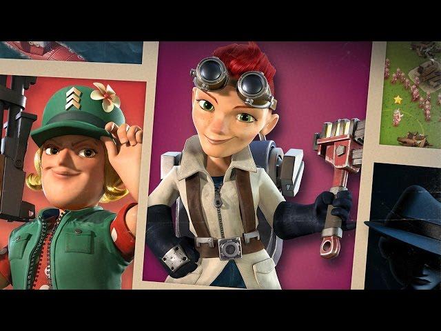 New Heroes Unlocked Brick & Everspark | Boom Beach