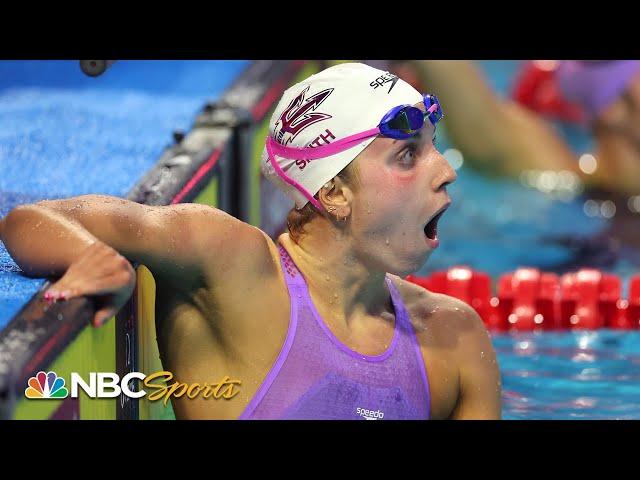 Regan Smith nearly breaks own record in convincing 200 back national title race | NBC Sports