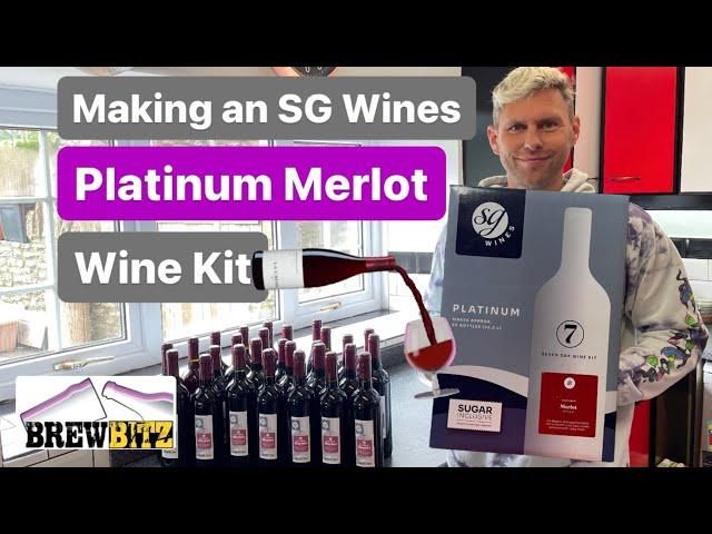 Making A SG Wines Platinum Merlot Wine Kit