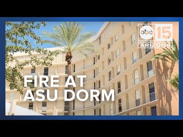 More than 300 ASU students are forced out of their dorms after a fire