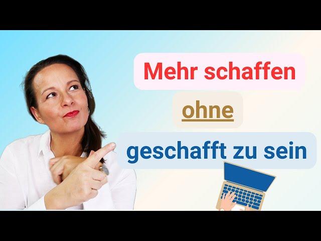 Effektiv im Büro arbeiten | 10 Tipps