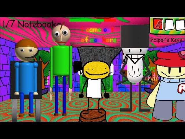 Bad Quality Weodobo's BDAY Party!!! - Baldi's Basics Mod