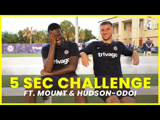 Mason Mount & Callum Hudson-Odoi PLAY the 5 Second Challenge