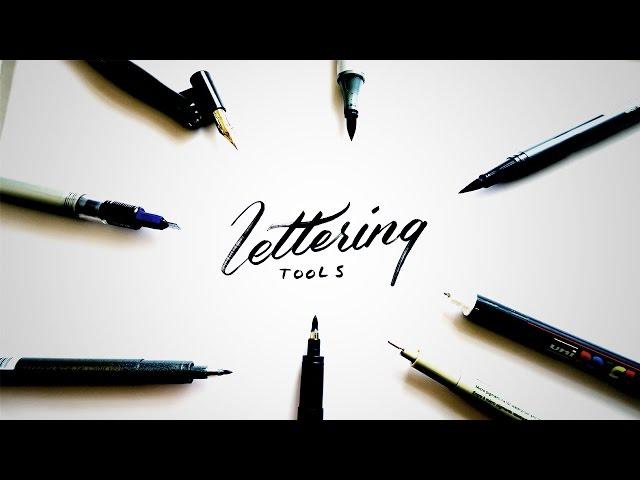 Logo Design And Hand Lettering Equipment 2016