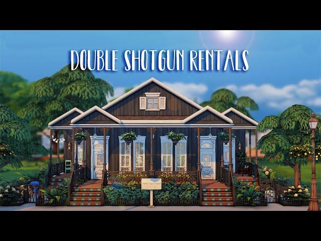Double Shotgun Rentals ...(Sims 4 Speed Build)