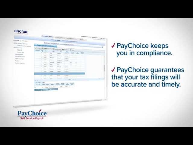 Self Service Payroll from PayChoice