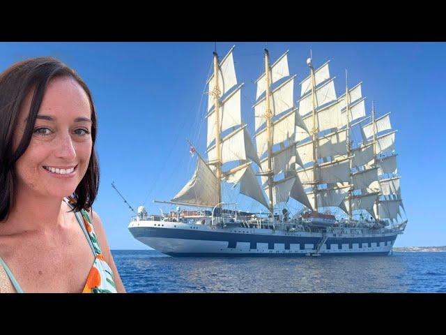 I Cruised On The World's Biggest Sailing Ship! (Star Clippers Review)