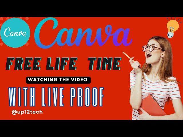 How to Get Canva Pro Free Lifetime In 2024! Step-by-Step Guide / Canva Lifetime Premium ACCESS 2024